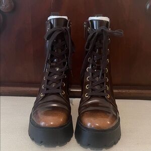 Michael Kors Blake Boot Burnished Leather